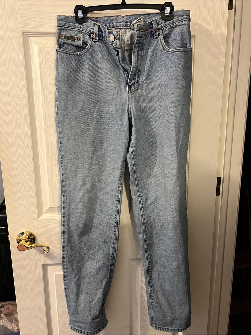 Vintage Calvin Klein straight leg mom jeans size 10 (100% cotton) made in USA